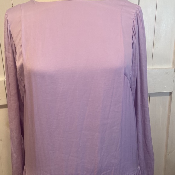 Anthropologie Dolan Katrina Lavender Tiered Maxi Dress - Picture 3 of 7